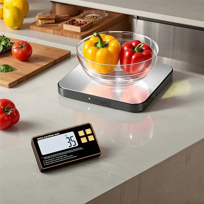 Meal Prep Kitchen - ميزان مطبخ لاسلكي مع شاشة عرض