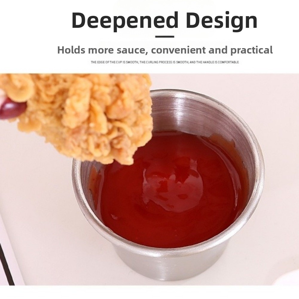 طقم 12 قطعة من أكواب الصلصة ال - مراجعة Sauce Dipping Cup وسعره
