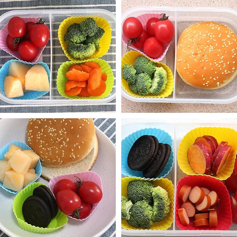 ● 12/24 قطعة من فواصل علب الغد - مراجعة Meal Prep Template وسعره