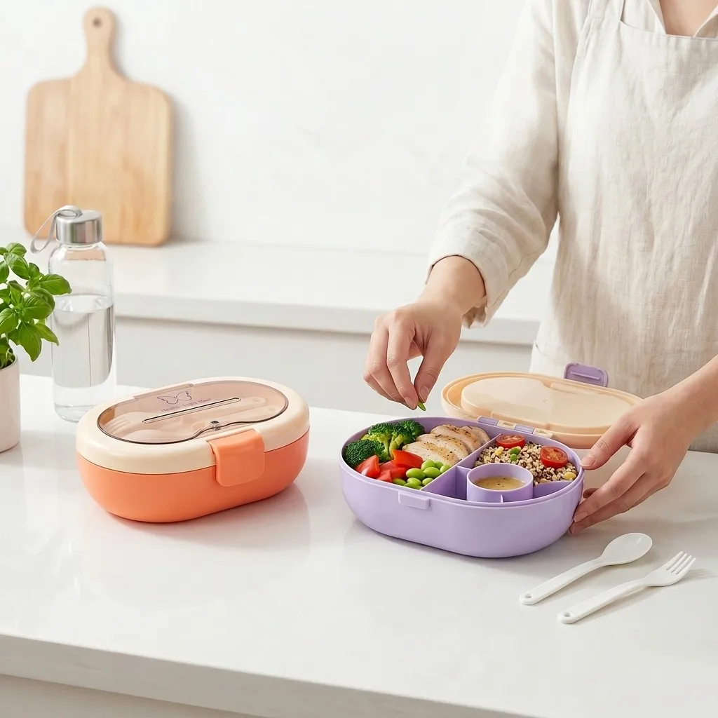 علبة غداء بلاستيكية محمولة للأ - مراجعة Meal Prep Or Prep Meal وسعره