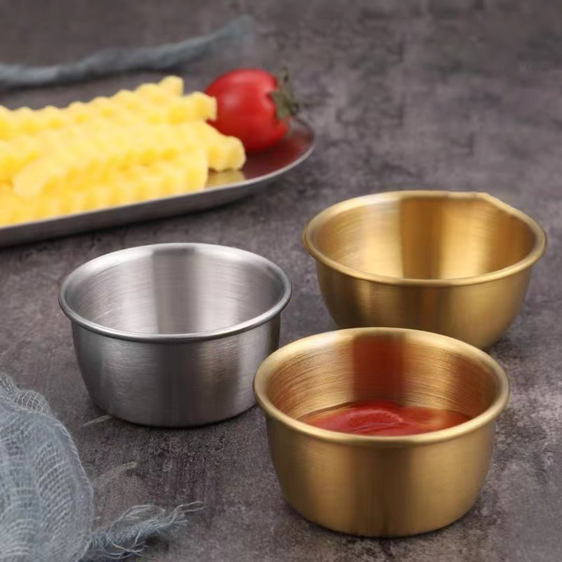 △   طبق توابل صغير من الفولاذ  - مراجعة Sauce Dipping Cup وسعره