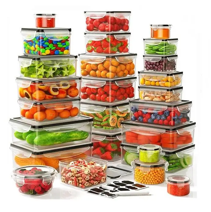 مجموعة حاويات تخزين طعام كبيرة - مراجعة Meal Prep Kitchen وسعره