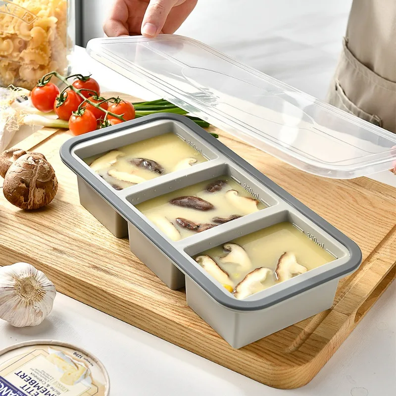 قوالب تجميد كبيرة للثلج - صوان - مراجعة Meal Prep Template وسعره