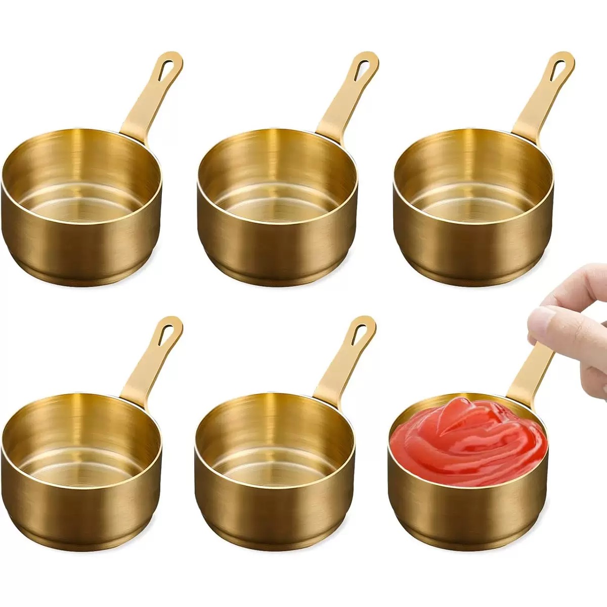 كوب صغير من الفولاذ المقاوم لل - مراجعة Sauce Dipping Cup وسعره