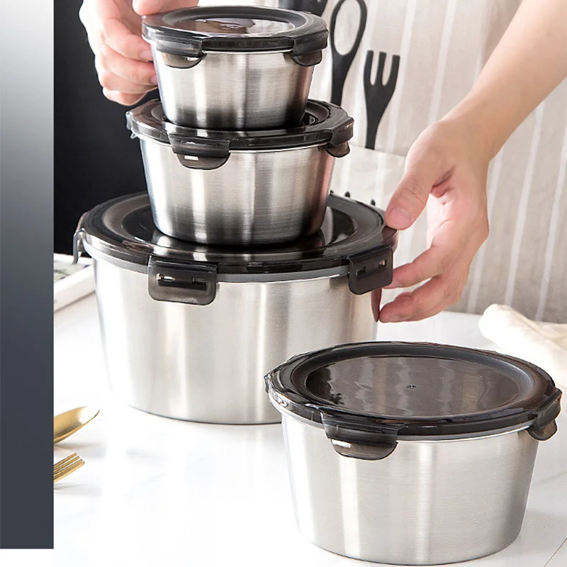 صندوق بينتي مع غطاء من الفولاذ - مراجعة Meal Prep Bowl وسعره