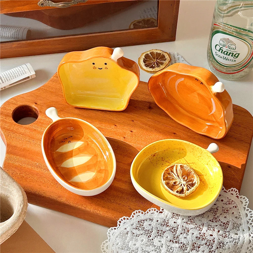 طبق سيراميك على شكل خبز مبتكر، - مراجعة Sauce Dipping Cup وسعره