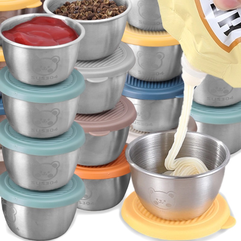 10/1 قطعة 50 مللي مانعة للتسرب - مراجعة Sauce Dipping Cup وسعره